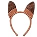 DAXIANG Cute Soft-Touch Bunny Ears Elk Headband Christmas Headband Gift for Children Kids Babies