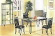 Black Matrix Table Set By Coaster Furniture