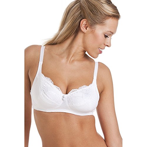 Royce Lingerie Olivia Lace Trim Pocketed Mastectomy Bra
