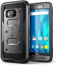 HTC One M9 Case, [Armorbox] i-Blason HTC One Hima M9 built in [Screen Protector] [Full body] [Heavy Duty Protection ] Shock Reduction[Bumper Corner] (Black)