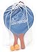 VIAHART Surfminton Classic Beach Tennis Wooden Paddle Game Kadima Smashball Set
