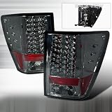 05-07 Jeep Grand Cherokee Led Tail Lights Gunmetal