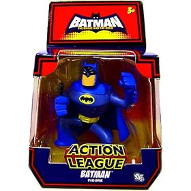 Batman Brave and the Bold Action League Mini Figure Batman with Batarang