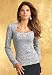 Apparel : Square Neck Lace Top