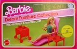 Barbie Dream Furniture Collection – Patio Recliner & Serving Cart (1982 Mattel Hawthorne)