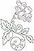 Elegant Flowers Embroidery Machine Designs on CD - 10 Beautiful Patterns - 2 Sizes Each - PES JEF EXP XXX VIP HUS DST