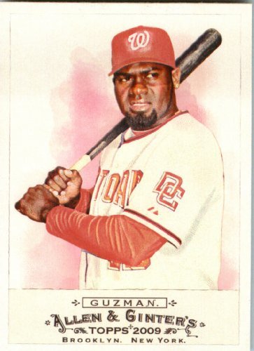 2009 Topps Allen & Ginter Baseball Card #330 Cristian Guzman Washington Nationals (SHORT PRINT) - MINT Condition - Shipped In Protective ScrewDown Display Case!