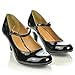 Classic Mary Jane Round Toe Dress Patentmp, New Women Shoe Size by Sully's