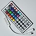 Tzou 44 Keys Mini Ir Remote Controller for 3528 & 5050 RGB LED Strip Lights