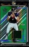 2004 Leaf Rookies & Stars Longevity Kyle Boller Green Jersey 7/25 Baltimore Ravens Football Card - Mint Condition - Shipped In Protective Display Case
