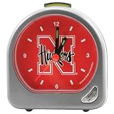 Nebraska Cornhuskers Plastic Alarm Clock