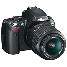 Nikon D60 Digital SLR Camera - Black (AF-S DX Nikkor 18-55mm f/3.5-5.6G VR)