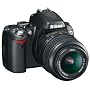 Nikon D60 Digital SLR Camera - Black (AF-S DX Nikkor 18-55mm f/3.5-5.6G VR)