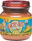Earth's Best 2nd Corn/squash, 4 Ounce Jars (Pack of 24)