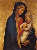 Madonna del Solletico Art Poster Print by Tommaso Masaccio, 12x16