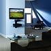 Eclipse Black 2 Shelf Component DVD Cable Box Wall Mount LCD LED Plasma