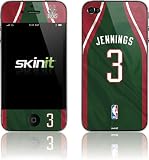 Skinit B. Jennings - Milwaukee Bucks #3 Vinyl Skin for Apple iPhone 4 / 4S
