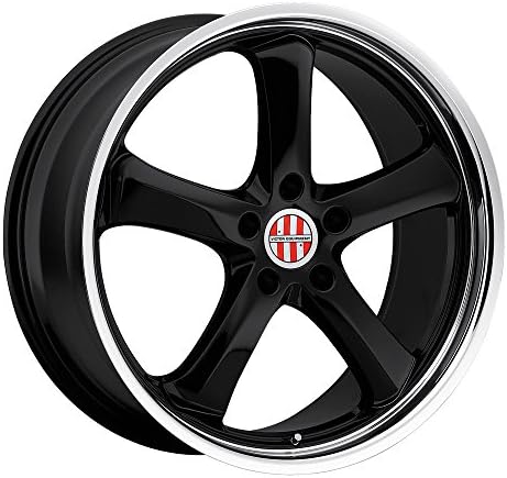 Victor Equipment Turismo Gloss Black Machined Wheel (19x8"/5x130mm)