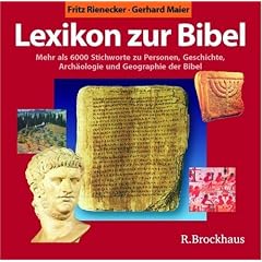 Lexikon zur Bibel. CD-ROM f�r Windows ab 95. Mehr als 6000 Stichw�rter