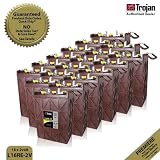 18x Trojan L16RE-2V Renewable Energy 2V Deep Cycle Battery 1110Ah
