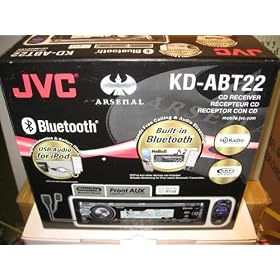 JVC KD-ABT22 - Radio / CD / MP3 player / digital player - Arsenal - Full-DIN - in-dash - 50 Watts x 4