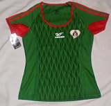 2010 WORLD CUP LADIES POLYESTHER ONE SIZE SEXY GREEN MEXICO SOCCER JERSEY ONE SIZE - PLEASE SEE DESCRIPTION FOR ITEM MEASUREMENTS