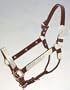 Silver Royal Mirrored Show Halter, Dark Oil, Mare