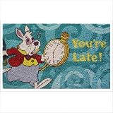 � Disney You're Late Novelty Rectangular Doormat by 
