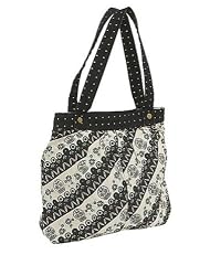 Mexican Sugar Skulls Day of the Dead Tote Bag Plus Free Skull Earrings Gift