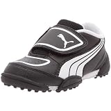 Puma V5-10 Calcetto Inf - Chaussures Football bébé - Noir / Blanc