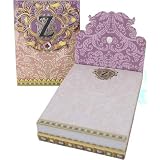 Z Monogram Jewel and Gold Foil Embellished Pocket Note Pads, One or Three, Single