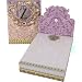 Z Monogram Jewel and Gold Foil Embellished Pocket Note Pad