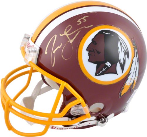 Jason Taylor Autographed Pro-Line Helmet | Details: Washington Redskins, Authentic Riddell Helmet, #55 Inscription