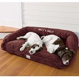 Deep Dish Dog Bed Cover / Large, Mahogany,