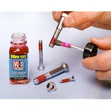 Vibra-TITE VC-3 Threadmate, 30 mL Bottle with Brush Cap Applicator
