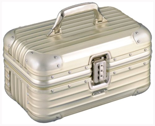 Rimowa® Topas Gold Aluminum Beauty Case Gold