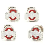 51ctNRIEkWL. SL160  Ohio State Buckeyes NCAA Logod Executive Tuxedo Studs w/Jewelry Box