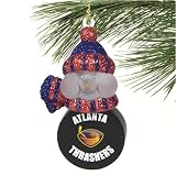 Atlanta Thrashers All-Star Light-Up Snowman Ornament