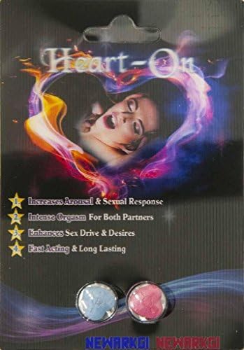 1 Plack Heart On Men Women Sexual Enhancer Party Love Pack Sex Pill