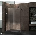 !! Aktionspreis !! Walk In 10 mm Duschwand Duschabtrennung Dusche 120x200 cm SLIM