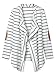 Choies Women's Stylish Lightweight Open Front Loungewear Casual Cardigan