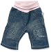 Liegelind Kids-Fun-Fashion 12301 - M&auml;dchen Jeans - Hose, Farb-Nr. 92 overdyed blue
