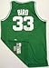 Larry Bird Boston Celtics Autographed Adidas Swingman Basketball Jersey (Green)