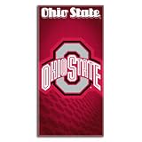 BSS - Ohio State Buckeyes NCAA Fiber Reactive Beach Towel (Embelm Series) (60in x 30in)