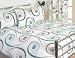 Swirl Single Duvet Set in Teal