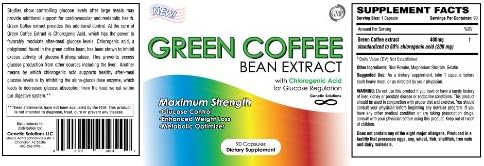 Green Coffee Bean Extract for Weight Loss-800mg Per Daily Dose, 60 Capsules, (Pack of 3), Helps Get Bikini Body Ready