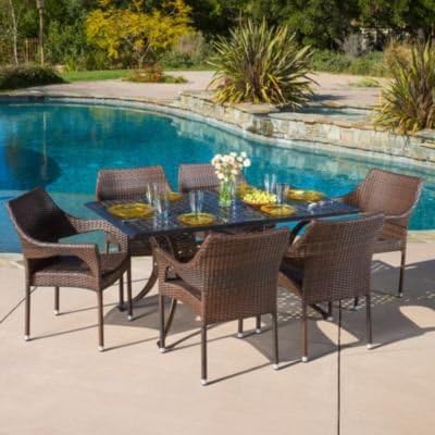 Home Loft Concept Laim 7 Piece Dining Set