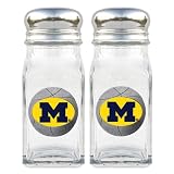 Michigan Wolverines NCAA Basketball Salt/Pepper Shaker Set