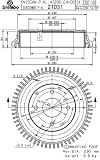 Brembo 21031 Rear Brake Drum
