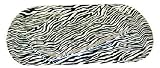 Zebra Animal Print 2 Pc Serving Tray Set